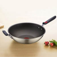 苏泊尔炒锅不粘锅火红点3代钛Pro炒菜锅无油烟不粘锅32厘米电磁炉通用家用炒菜锅具CC32H1不粘锅