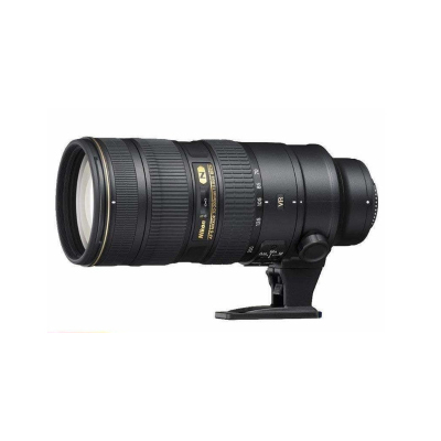 尼康AF-S尼克尔70-200mm f2.8EFL ED VR 远摄变焦镜头+77mm uv镜