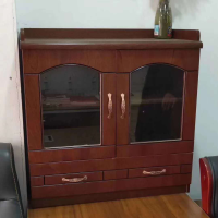 两门玻璃茶水柜 东港 80*50*90cm