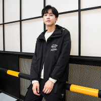 匹克男加绒风衣2020新款潮流夹克防风保暖连帽运动外套F203451