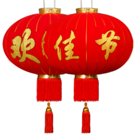 大红灯笼欢度佳节灯笼