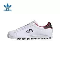 阿迪达斯三叶草 adidas originals SUPERSTAR 男经典运动鞋 FW6384