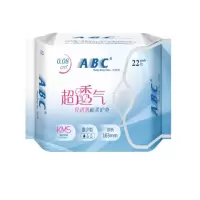ABC超吸棉柔护垫22片(含KMS)6922731800121