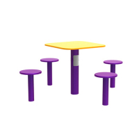 铁人(IRONMAN)经典系列健身路径[二选一]围棋桌、四人坐蹬器