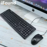 方正系列 F8105有线键盘鼠标套装台式笔记本电脑商务办公USB键鼠套件（计价单位：套）