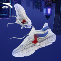 安踏男跑鞋2020秋季新款网面透气舒适跑步运动鞋男鞋112035565