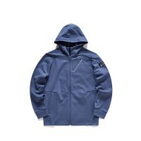 安踏正品男2020秋新款休闲时尚连帽风衣针织运动上衣152037706