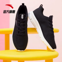 安踏跑步鞋女鞋2020秋季新款女生鞋子休闲鞋潮流运动鞋122035579