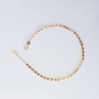 古名18K金黄金手链全凤尾手链