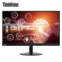 联想(Lenovo)ThinkVision S27i 27英寸 窄边框 低蓝光 IPS屏 商用办公电脑显示器