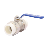 奥华 PPR双头活接阀门铜阀门 型号:DN25