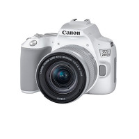 佳能（Canon） EOS 200D II 2代迷你单反 数码单反相机 200D II 18-55 STM白色 礼包版