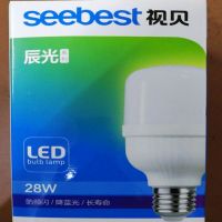 螺口灯泡 视贝辰光 28W 日光色