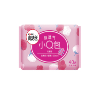 高洁丝 小Q包棉柔护垫无香型40片