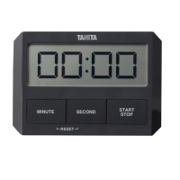 企采严选 百利达秒表Tanita计时器厨房家用提醒器 日本品牌 TD-409 黑色