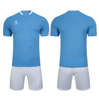 KELME/卡尔美旗舰店20年新款足球服套装短袖v领空板球衣印字印号