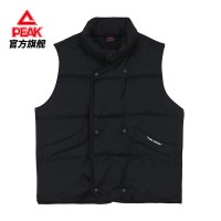 匹克羽绒马甲女2020新款纯色百搭时尚保暖无袖立领外套F404032