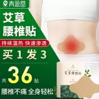 共3盒] 青源堂 艾草艾叶腰椎贴肩颈腰椎热敷艾灸艾叶贴12贴/盒