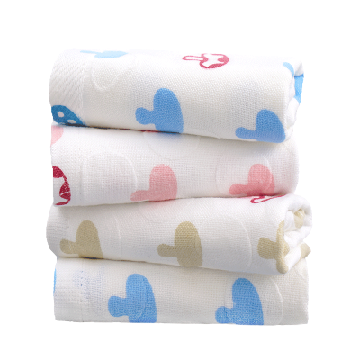 金菁(JINJING)A类婴儿标准纯棉童巾超柔易干易洗亲肤透气洗面毛巾3条装