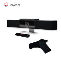 宝利通polycom studio 4K音视频会议摄像头一体机语音跟随广角高清一体机 studio+扩展麦 腾讯会议