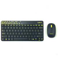 罗技（Logitech）MK240 Nano无线键鼠套装 黑色