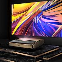 4K激光电视+支架组合