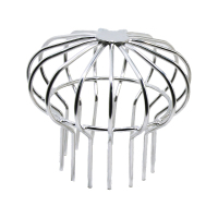 卓炫 304不锈钢地漏 室外天台地漏防堵线帽圆形地漏网罩排水地漏盖线漏 110