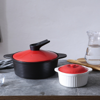 菲米生活(PHMI)汤锅厨房王者耐热陶瓷养生锅炖盅套装组合FM-YS722