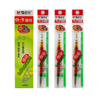 晨光 G-5C 按动中性笔芯 0.5mm 红色 20支/盒 12盒/包