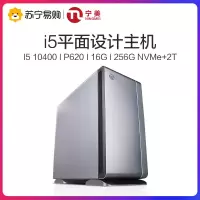 宁美国度i5 10400/P620双硬盘设计师电脑主机平面绘图3D建模渲染台式电脑组装机全套DIY整机图形工作站