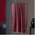 BOSS HUGO BOSS HBPJ-001 LOGO提花披肩(红)