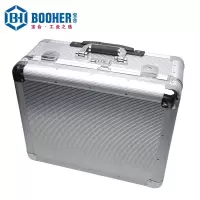Booher宝合工具 铝合金拉杆工具箱500x450x250mm BH0509102