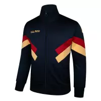 KELME/卡尔美立领运动外套男秋冬季撞色拼接拉链上衣针织训练夹克