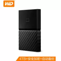 西部数据(WD) WDBYFT0040BBK-CESN 4TB 2.5英寸 USB3.0 移动硬盘(计价单位:块) 黑色