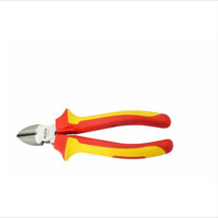 (五金工具) 世达 SATA 70233 绝缘耐压斜嘴钳7" 1把