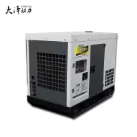 大泽动力 100KVA柴油发电机(含拖车/含现场指导安装)ET12000ET