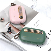 RNO 新款复古多功能移动电源+暖手宝可爱迷你宝冬季礼物 暗夜绿