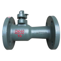 铸铁铸钢高温高压球阀一体式法兰排污阀耐高温蒸汽锅炉导热油阀门DN40