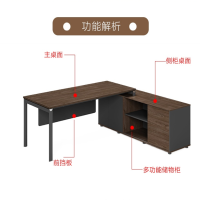 简约现代板式经理主管商务办公桌