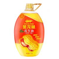 金龙鱼 食用油 压榨一级 特香 花生油 5L