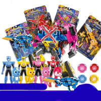 迷你战警特工队玩具X弗特光之枪武器变形机器人 款式随机(单位:套)