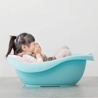 茶花(CHAHUA) 350002 儿童(洗澡盆)(可坐可躺大号防滑)颜色随机 1个装