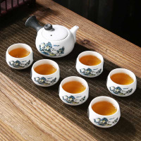 心彩(XINCAI) 雪花釉陶瓷茶具套装