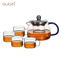 果兹 自然格调茶具套装耐热玻璃茶杯茶壶GZ-S29