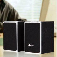 金河田 M2215 2.0音箱 笔记本音响台式电脑便携音箱
