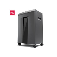 得力(deli)德国6级高保密大型高速办公60分钟长时间碎纸机 30L大容量文件颗粒粉碎机 碎卡碎光盘9959