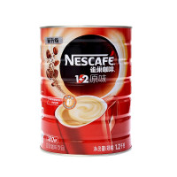 雀巢咖啡醇品速溶咖啡特浓咖啡原味速溶咖啡粉 1+2原味咖啡1.2kg/罐