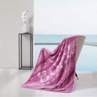 BOSS HUGO BOSS LOGO条纹毯(海葵)HBMT-023