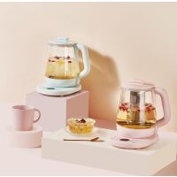 美的布谷养生壶全自动玻璃家用多功能办公室养身煮茶器煮花茶壶BG--KP3