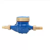 iDiskk 水表家用出租房用高灵敏防滴平直水表 6分